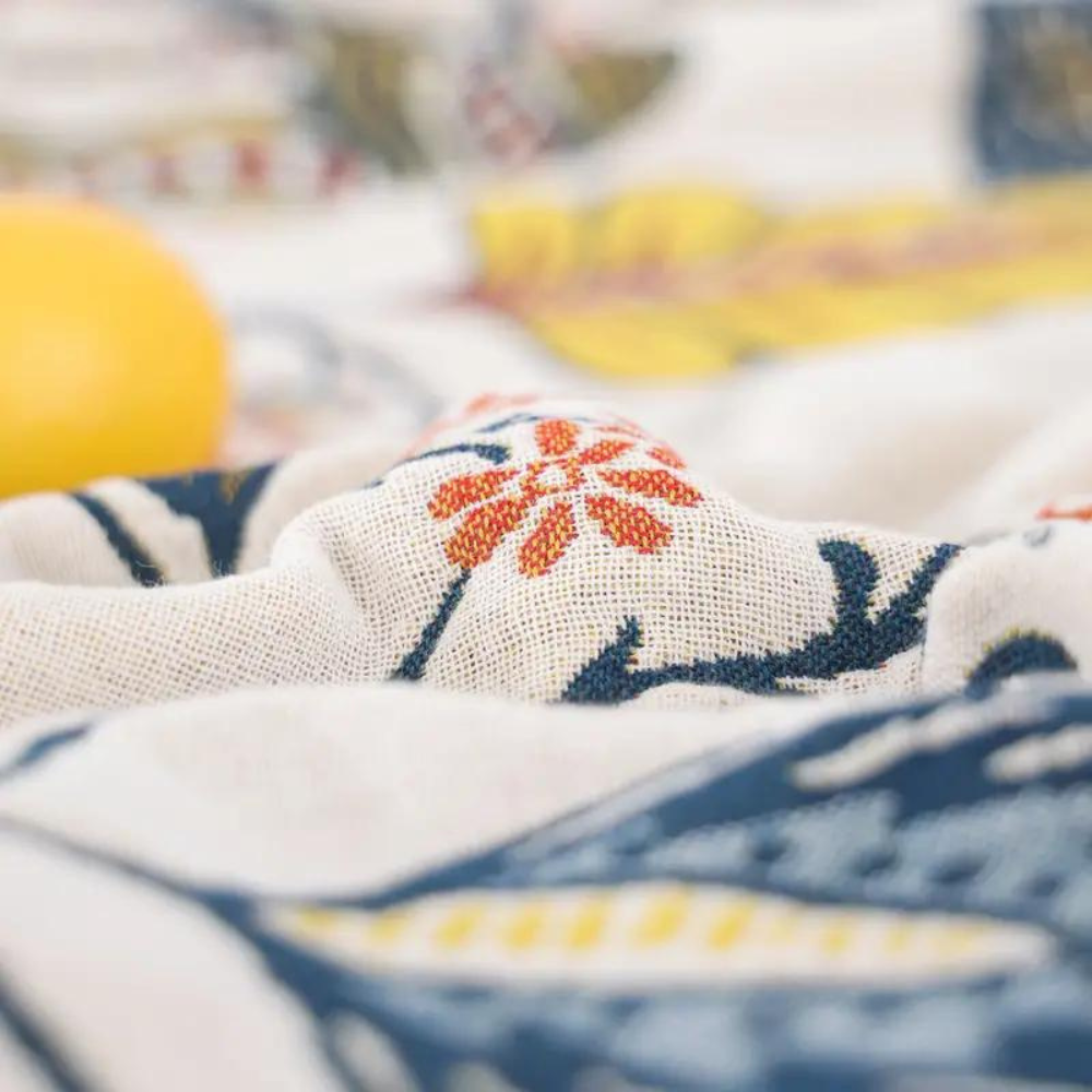 Leaf Pattern Sherpa Throw Blanket Soft Fleece