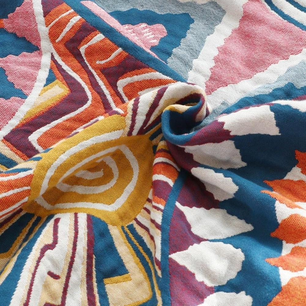 Sunburst Cotton Blanket All Season Throw